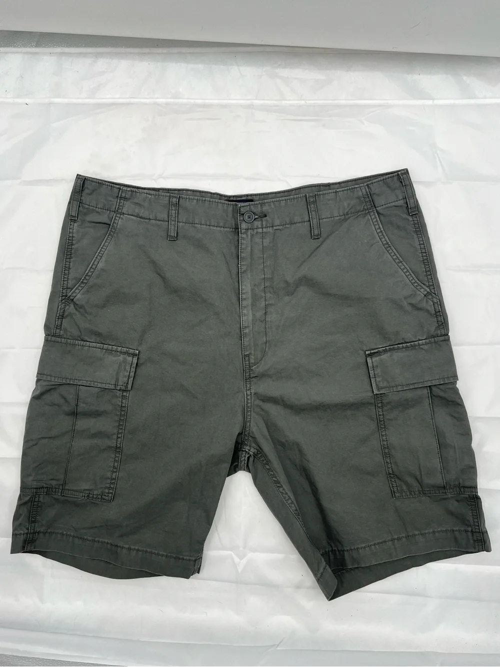 J026 Men's Levi’s Cotton Cargo Shorts - Dark Gray